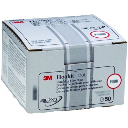 3M 00908 Hookit Finishing Film Disc, 3 in, P1200