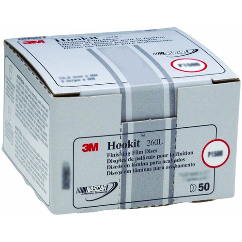 3M 00909 Hookit Finishing Film Disc, 3 in, P1000