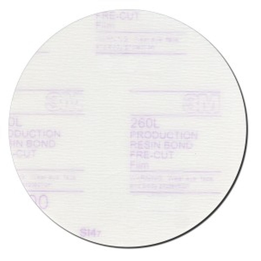 3M 00955 Hookit Finishing Film Disc, 5 in, P600, 100/box