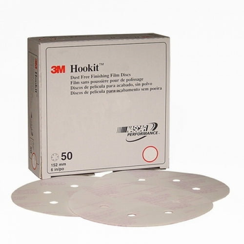 3M 01071 Hookit Finishing Film Disc Dust Free, 6 in, P600