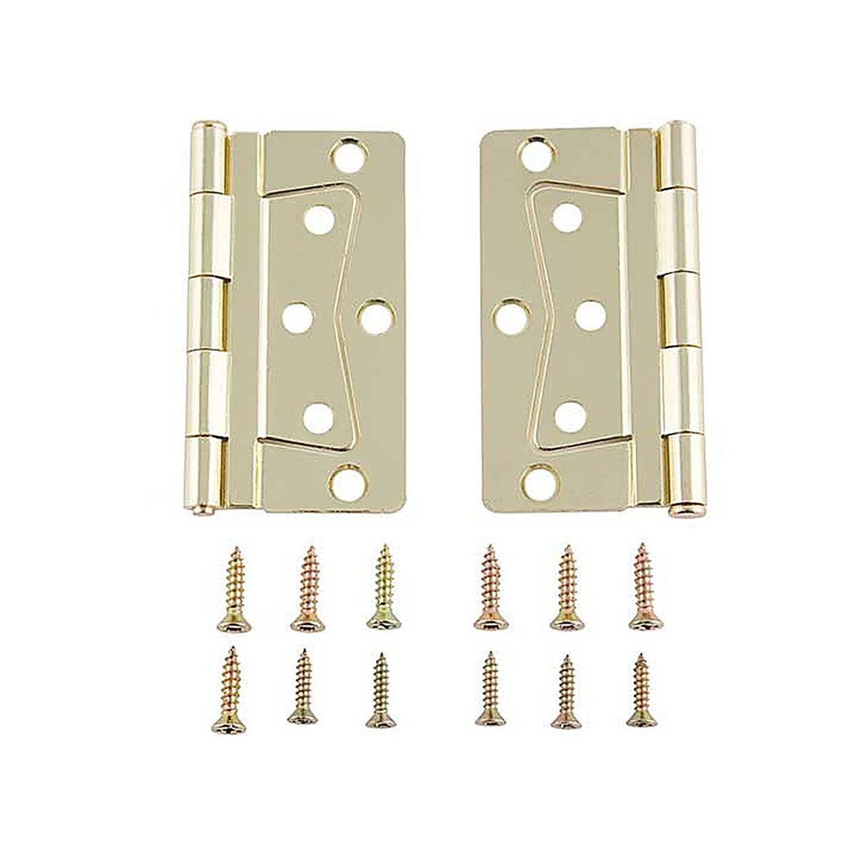 AP Products - 013-136 - Deluxe Non-Mortise Hinge - Brass (2/Ctn)