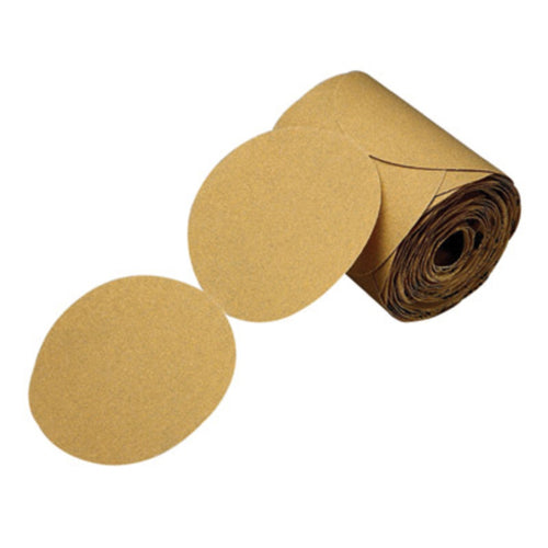 3M 01421 Stikit Gold Paper Disc Roll, 216U, 5 in x NH P280 A-weight