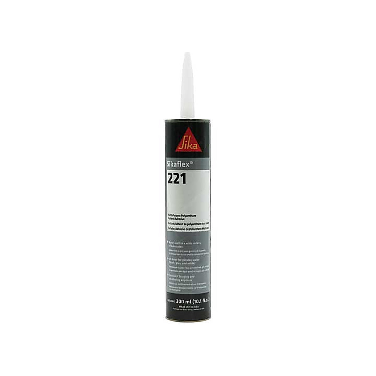 AP Products - 017-90893 - Sikaflex 221 Black 300 Ml Cart