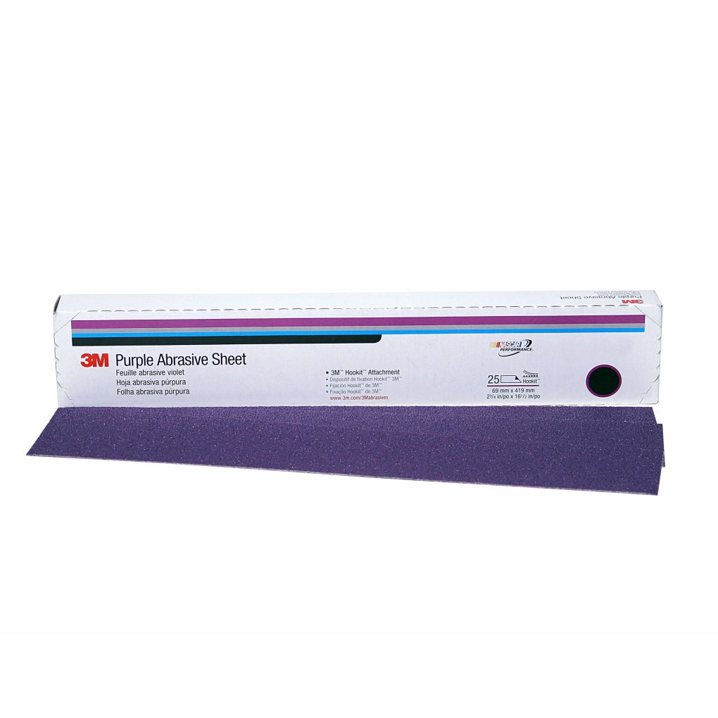 3M 01794 Imperial Hookit Sheet 740I, 2-3/4 in x 16-1/2 in, P36E