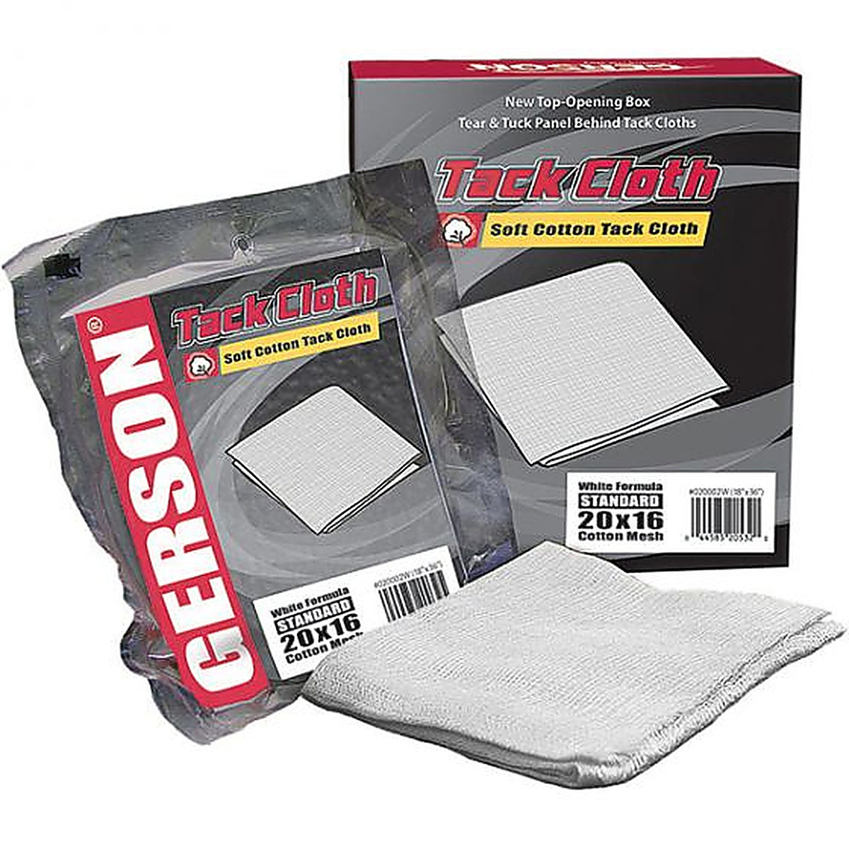 Gerson 020002B Tack Cloth-Light Tack, Standard, 20X16 Mesh, Blue Cotton