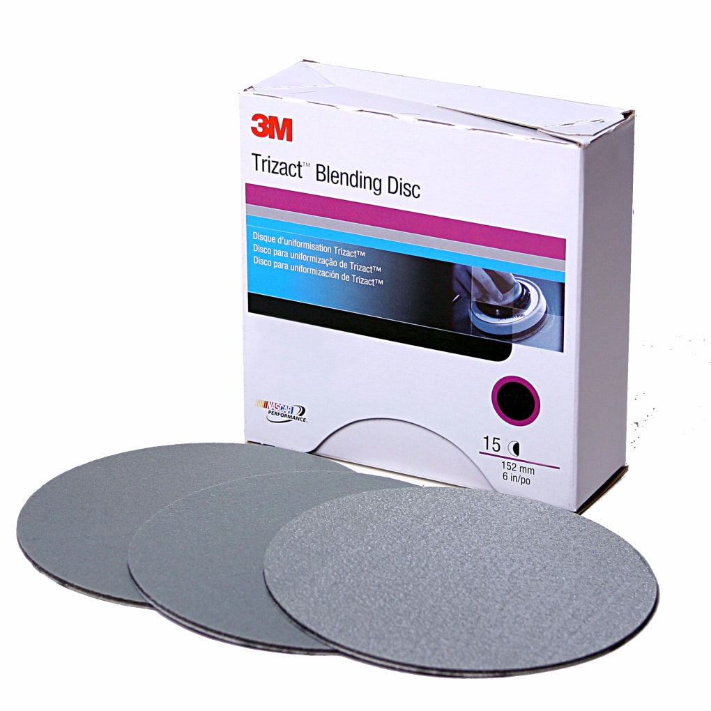 3M 02090 Trizact Hookit Blending Disc, 6 in, P1000