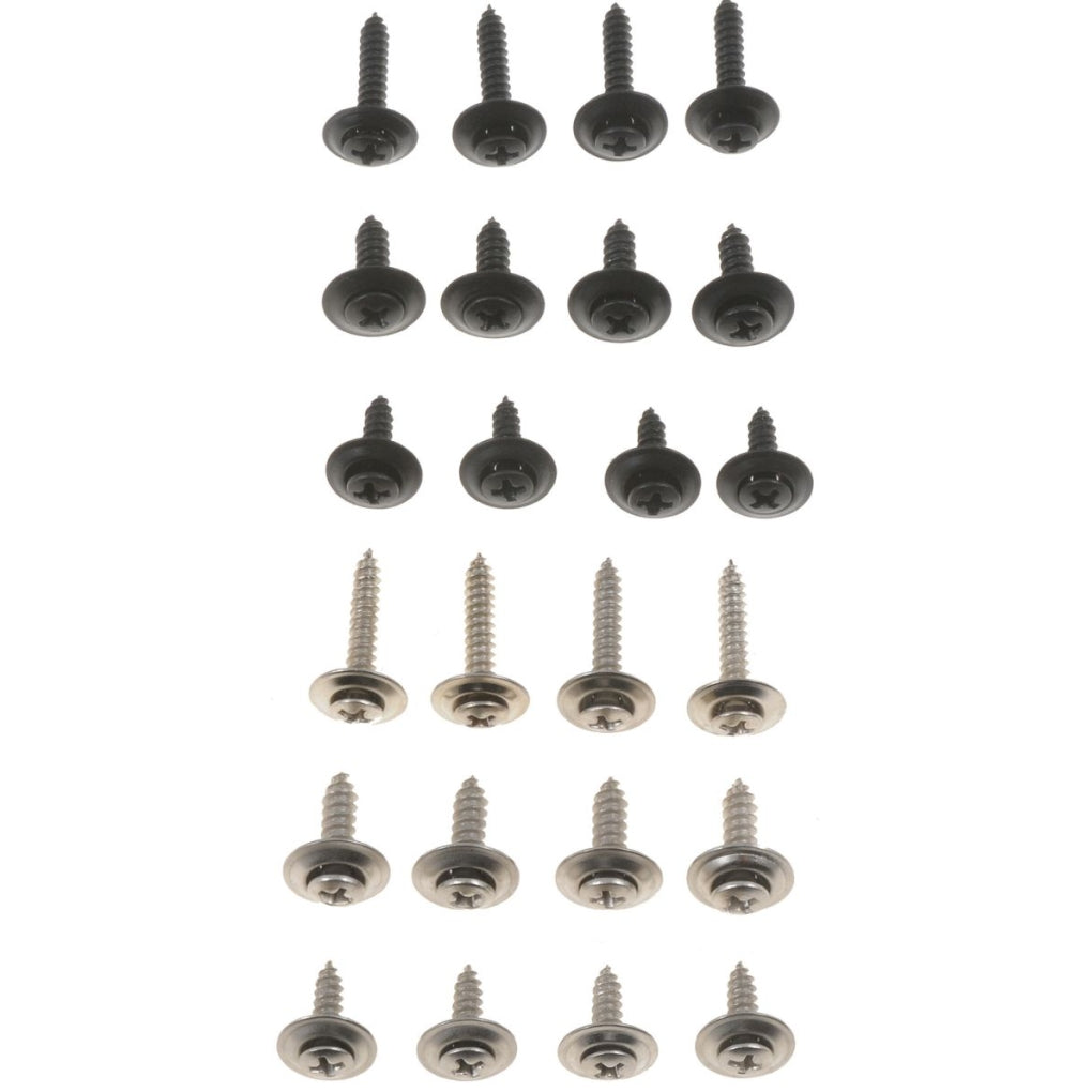 Dorman 02406 Black And Chrome Trim Assortment
