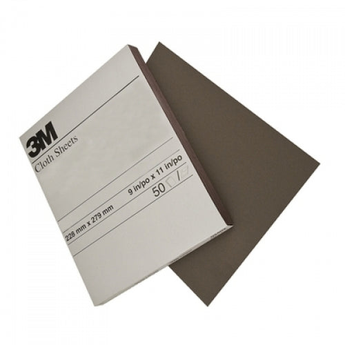 3M 02408 Utility Cloth Sheet, 211K 9 in x 11 in, 120J