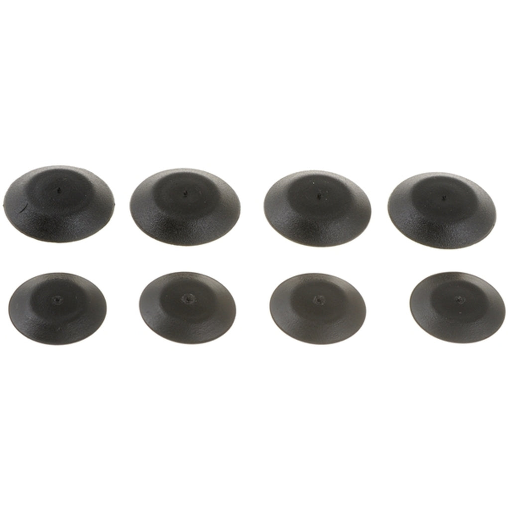 Dorman 02411 Universal Black Plastic Plug Button Assortment, 1/2, 3/8 In