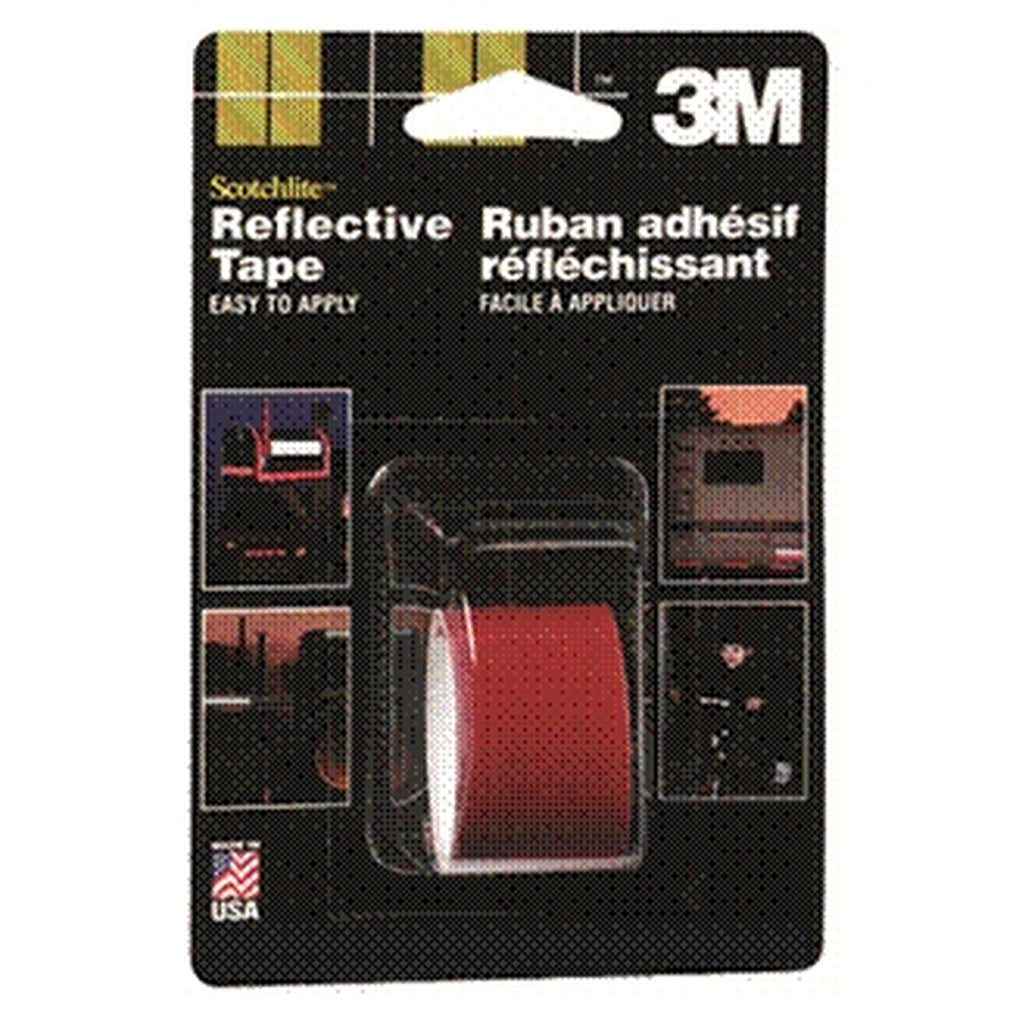 3M 03459 Scotchlite Reflective Tape, 2 in x 36 in, Red