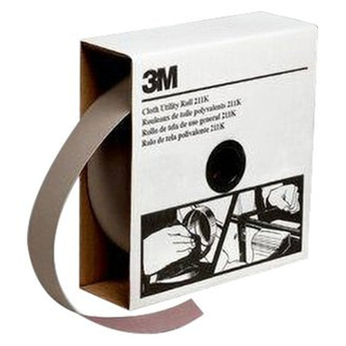3M 05048 Cloth Utility Roll 211K, 2 in x 50 yd, 120J