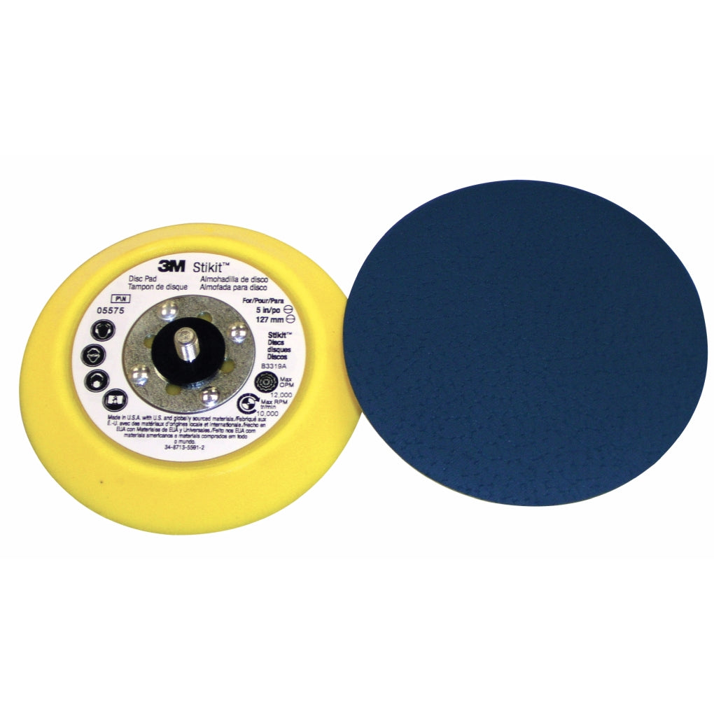 3M 05575 Stikit Disc Pad, 5 in x 3/4 in 5/16-24 External
