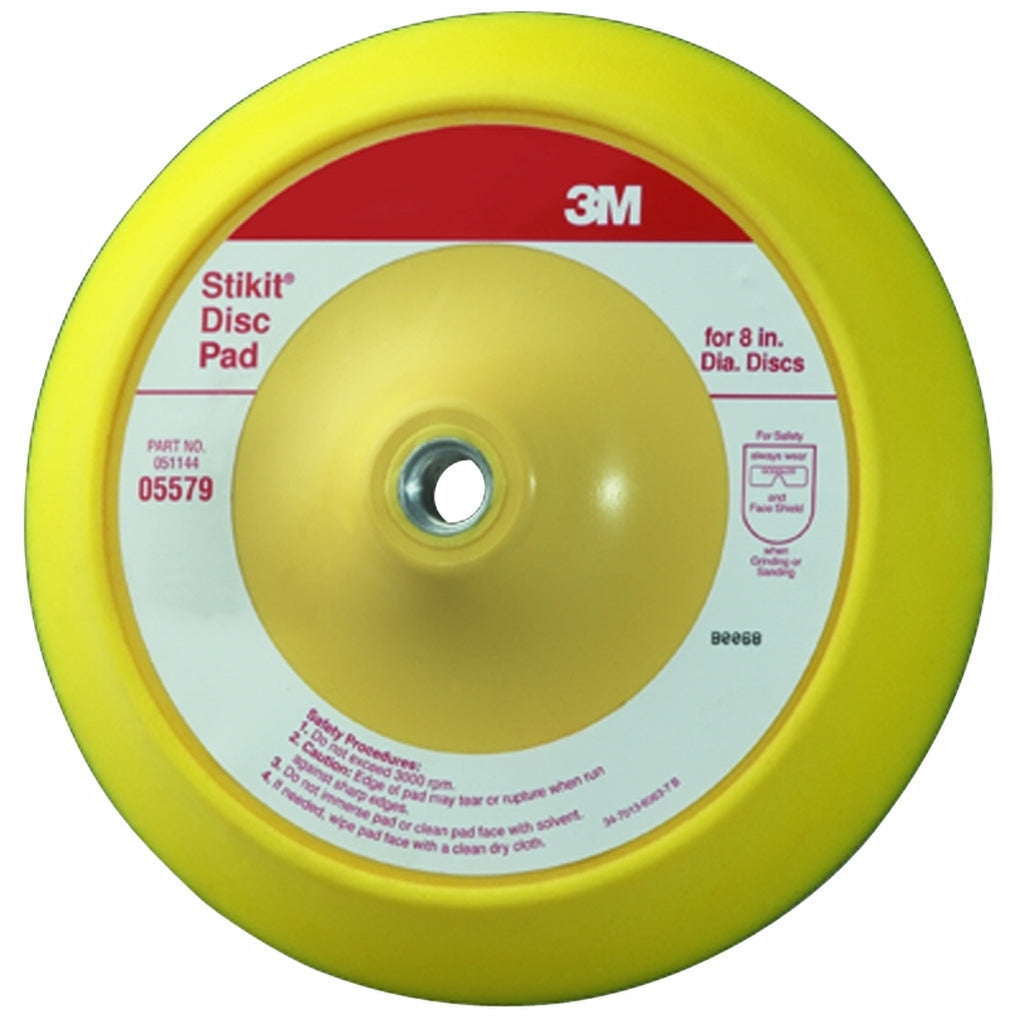 3M 05579 Stikit Disc Pad, 8 in