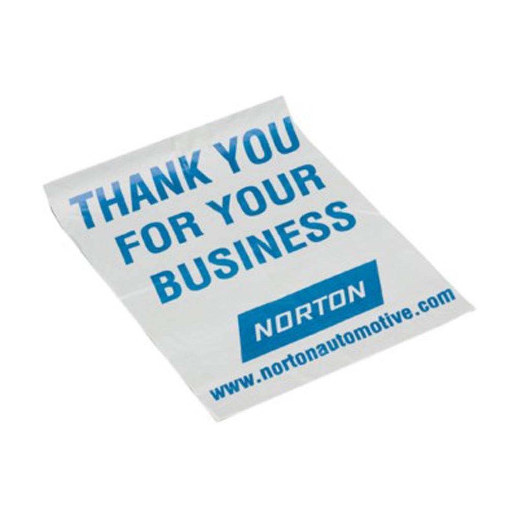 Norton 05923 Film Floor Mats, Blue 125/Pack