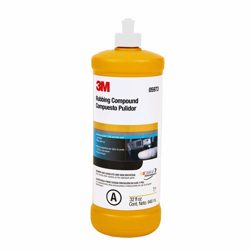 3M 05973 Rubbing Compound, Quart (946 mL) 60455057848