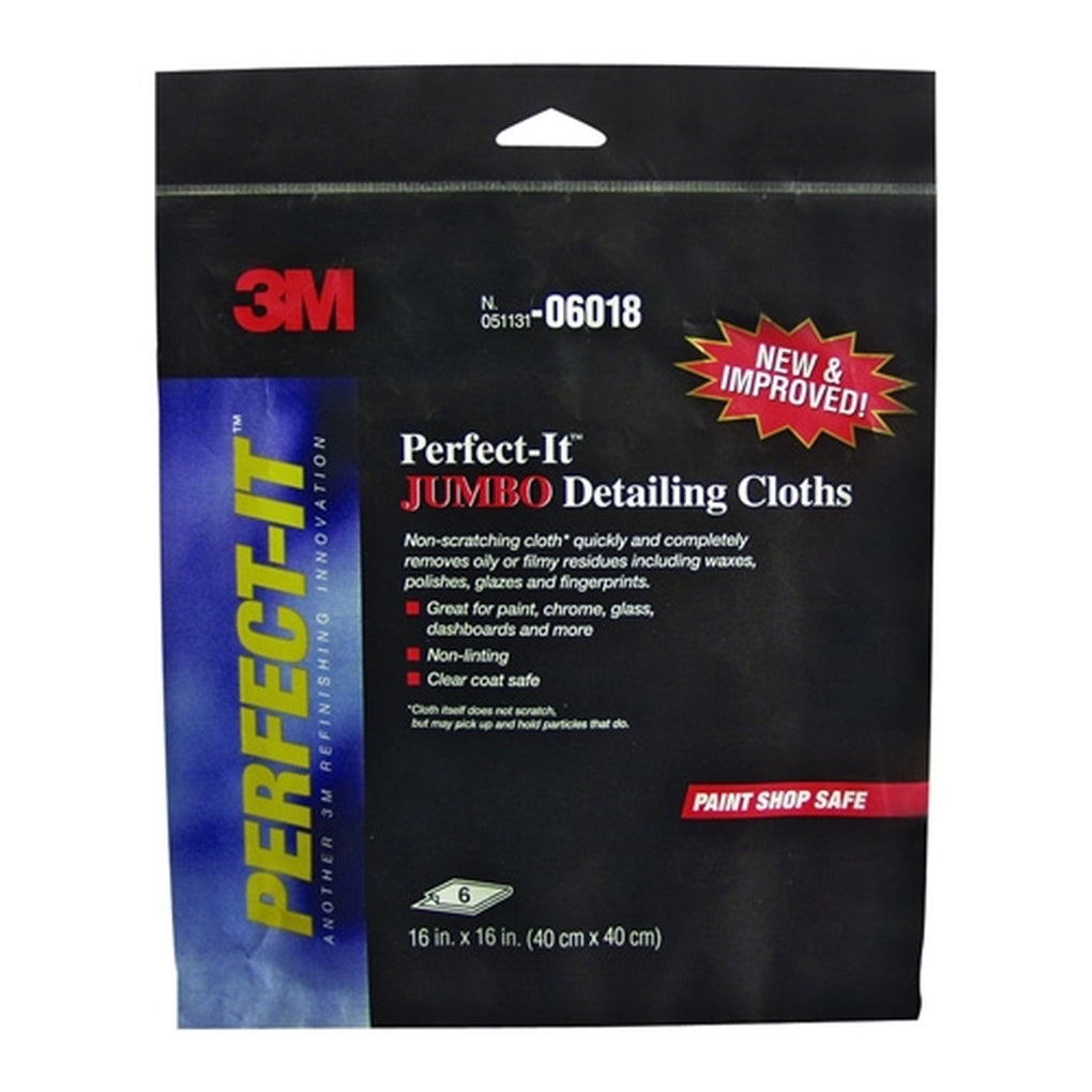 3M 06018 Perfect-It Jumbo Detailing Cloth, 16 in x 16 in