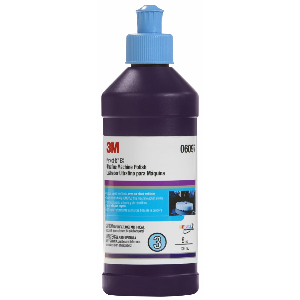 3M 06097 Perfect-It EX Ultrafine Machine Polish, 8 oz. 60455084818