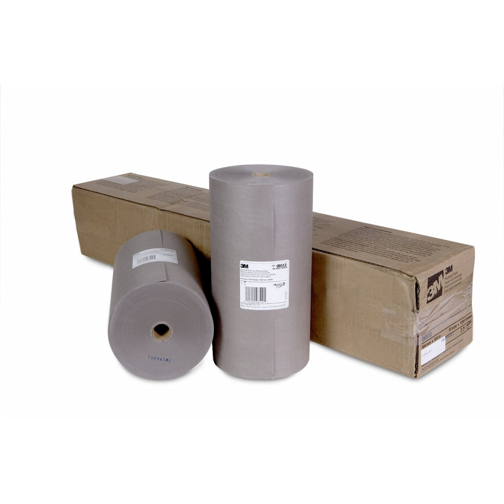 3M 06512 Scotch Steel Gray Masking Paper, 12 in x 1000 ft