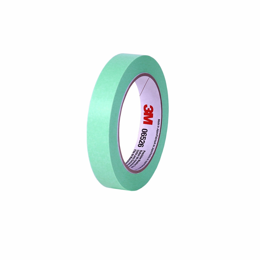 3M 06526 Precision Masking Tape, 3/4 in x 60 yd
