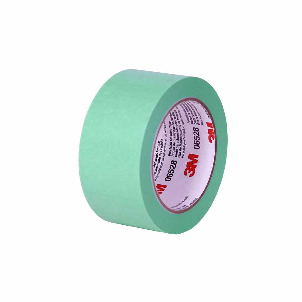 3M 06528 Precision Masking Tape, 2 in x 60 yd, 6/case