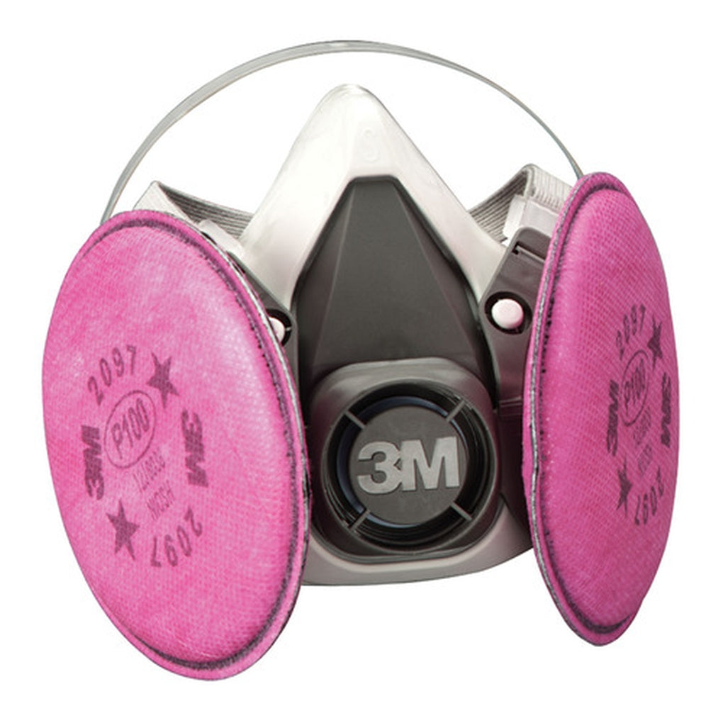 3M 07183 Half Facepiece Respirator Packout, Large