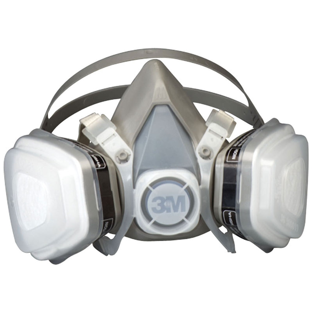 3M 07192 Dual Cartridge Respirator Assembly, Organic Vapor/P95, Medium