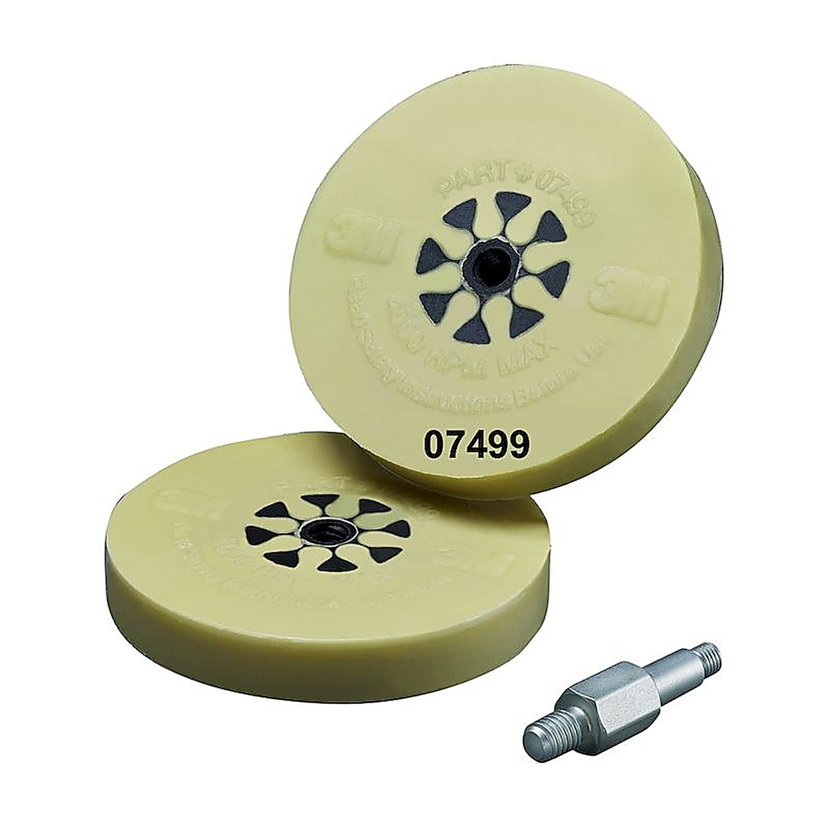 3M 07499 Stripe Off Wheel, 4 in, Fine grade, 1 wheel only
