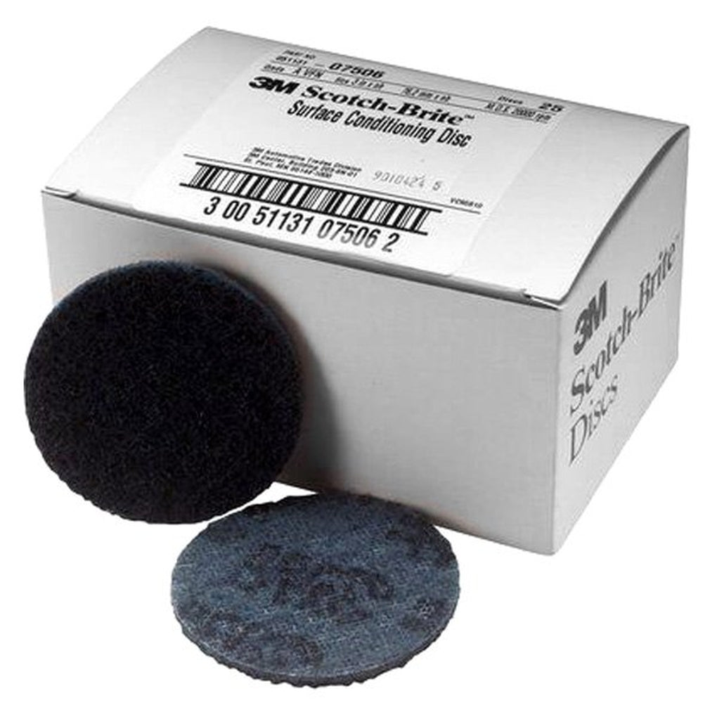 3M 07509 Scotch-Brite Surface Conditioning Disc 07509, 2 in, Super Fine