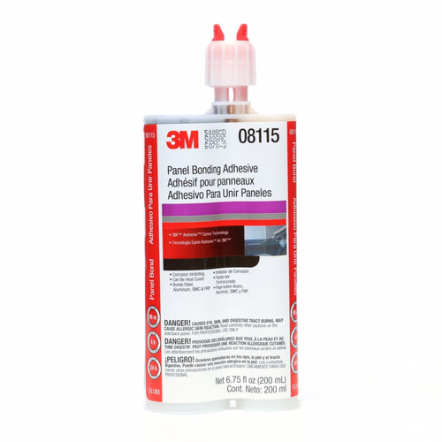 3M 08115 Panel Bonding Adhesive, 200 mL Cartridge 60980030930