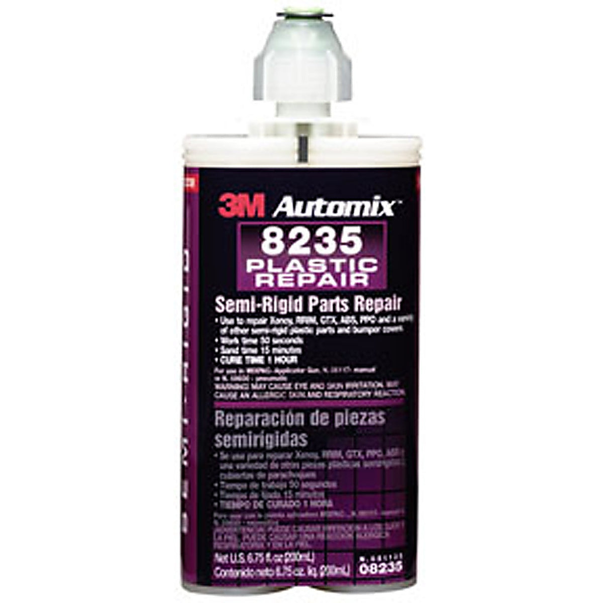 3M 08235 Semi-Rigid Parts Repair 1, 200 mL cartridge