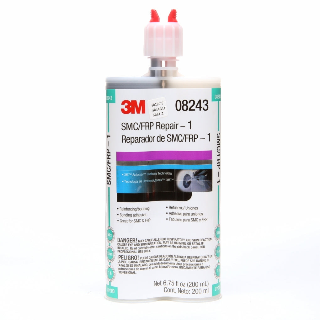 3M 08243 SMC/Fiberglass Repair Adhesive, 200 mL cartridge