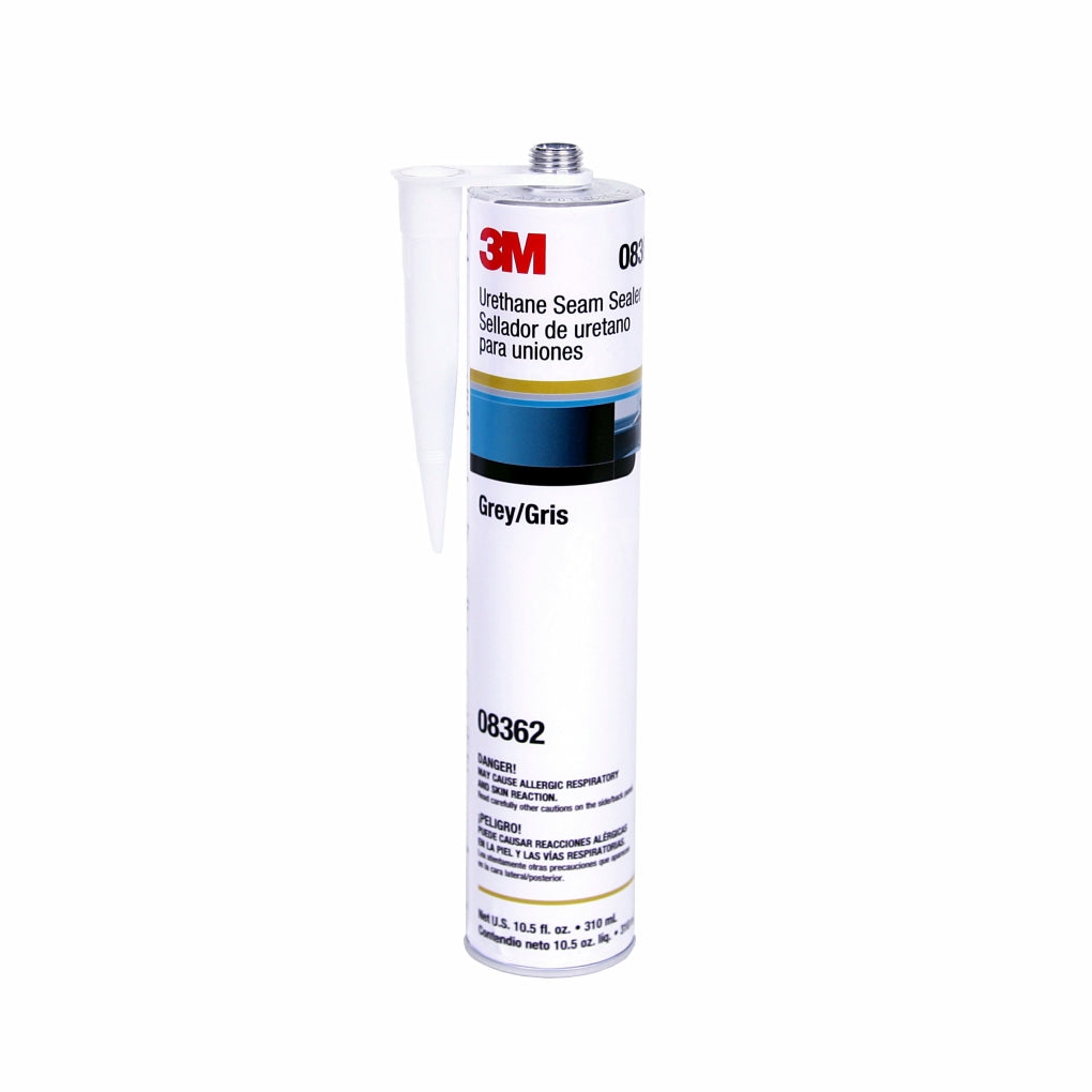 3M 08362 Urethane Seam Sealer, Grey, 310mL Cartridge 60455054605
