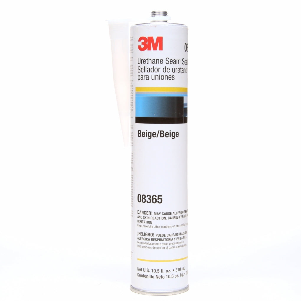 3M 08365 Urethane Seam Sealer, Beige 310mL Cartridge 60455054613