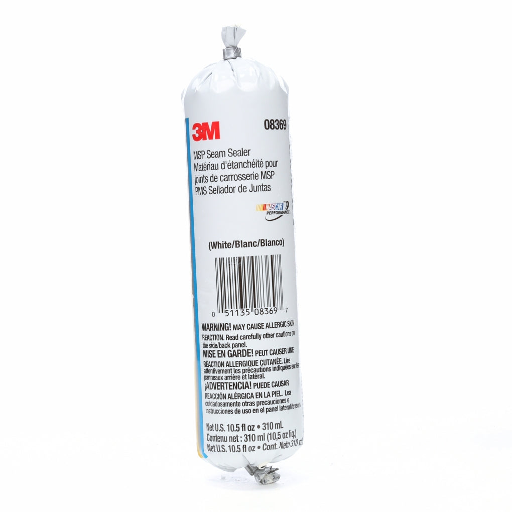 3M 08369 MSP Seam Sealer, White, 310 mL Flexpack, 60455050132