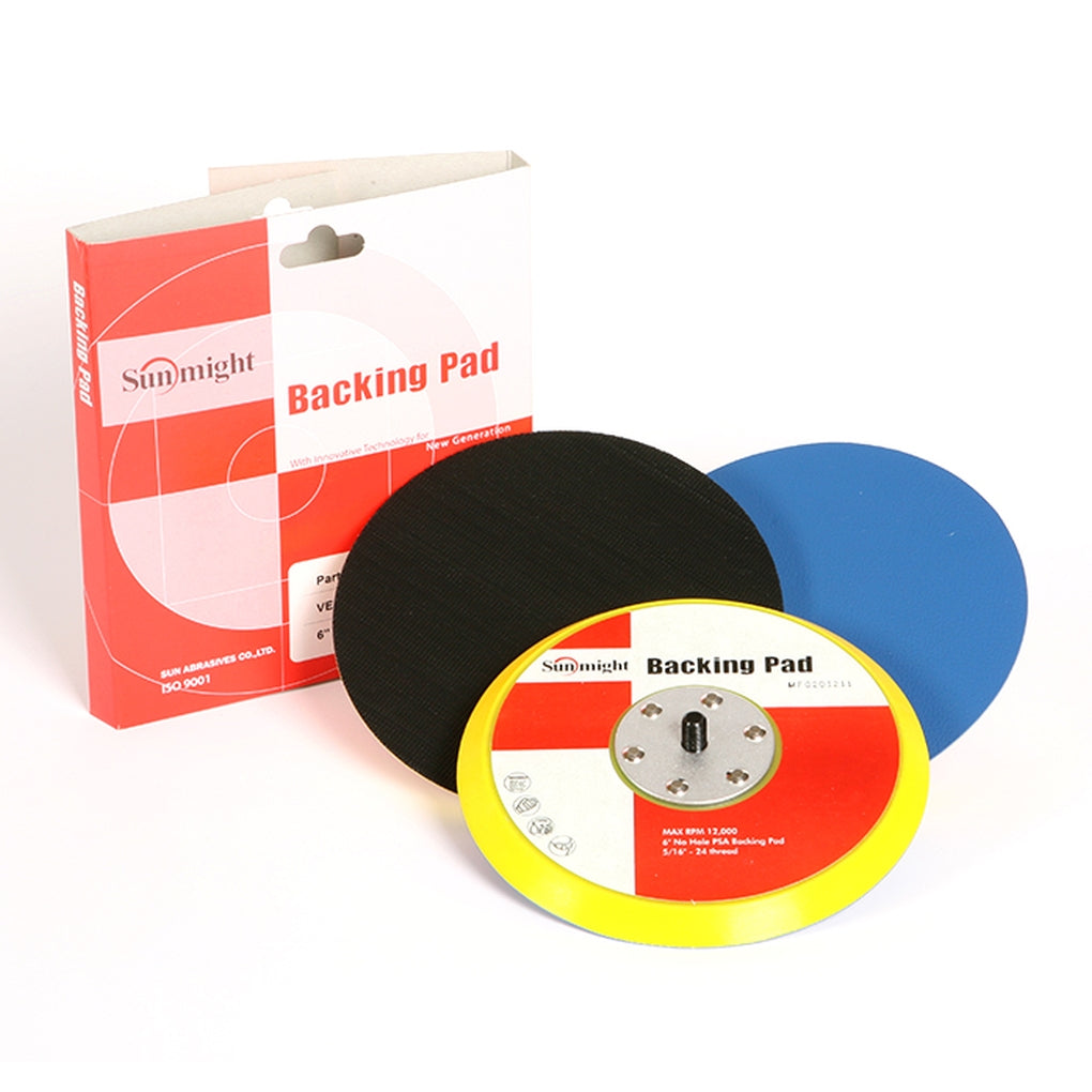 Sunmight 08400 6" No Hole Velcro Pad