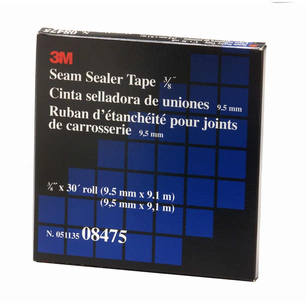 3M 08475 Seam Sealer Tape, 3/8 in x 30 ft