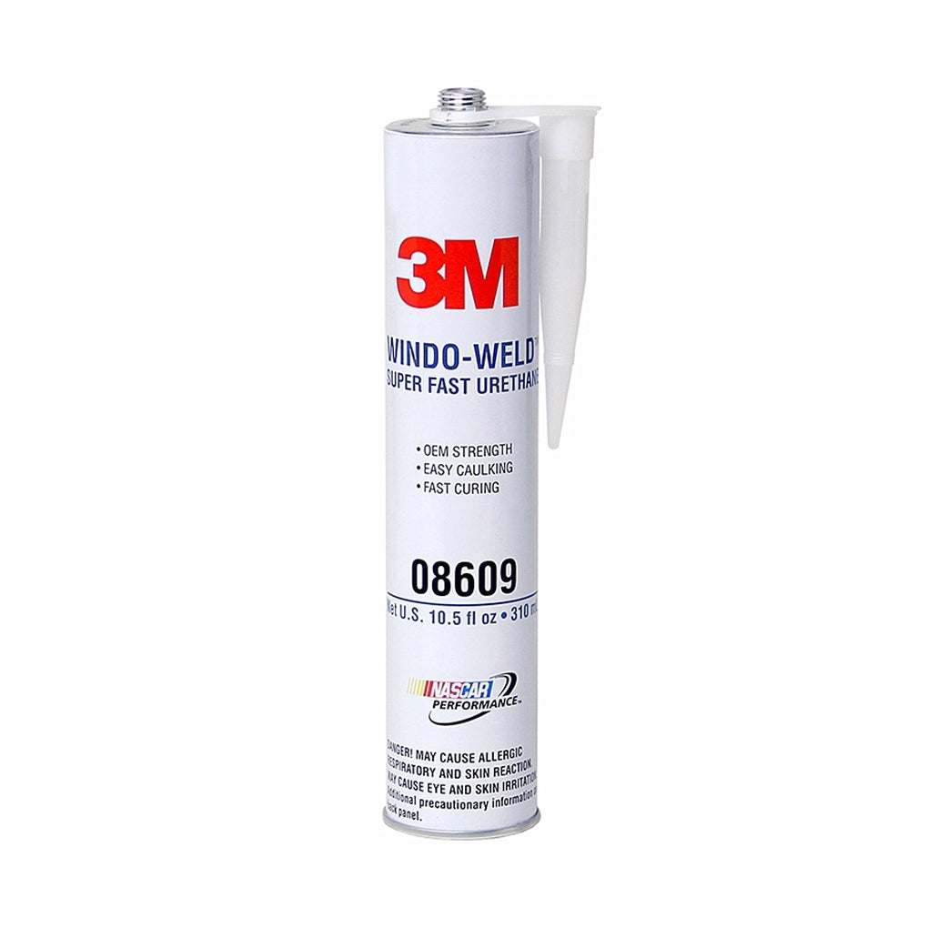 3M 08609 Super Fast Urethane, Black, 10 fluid oz cartridge
