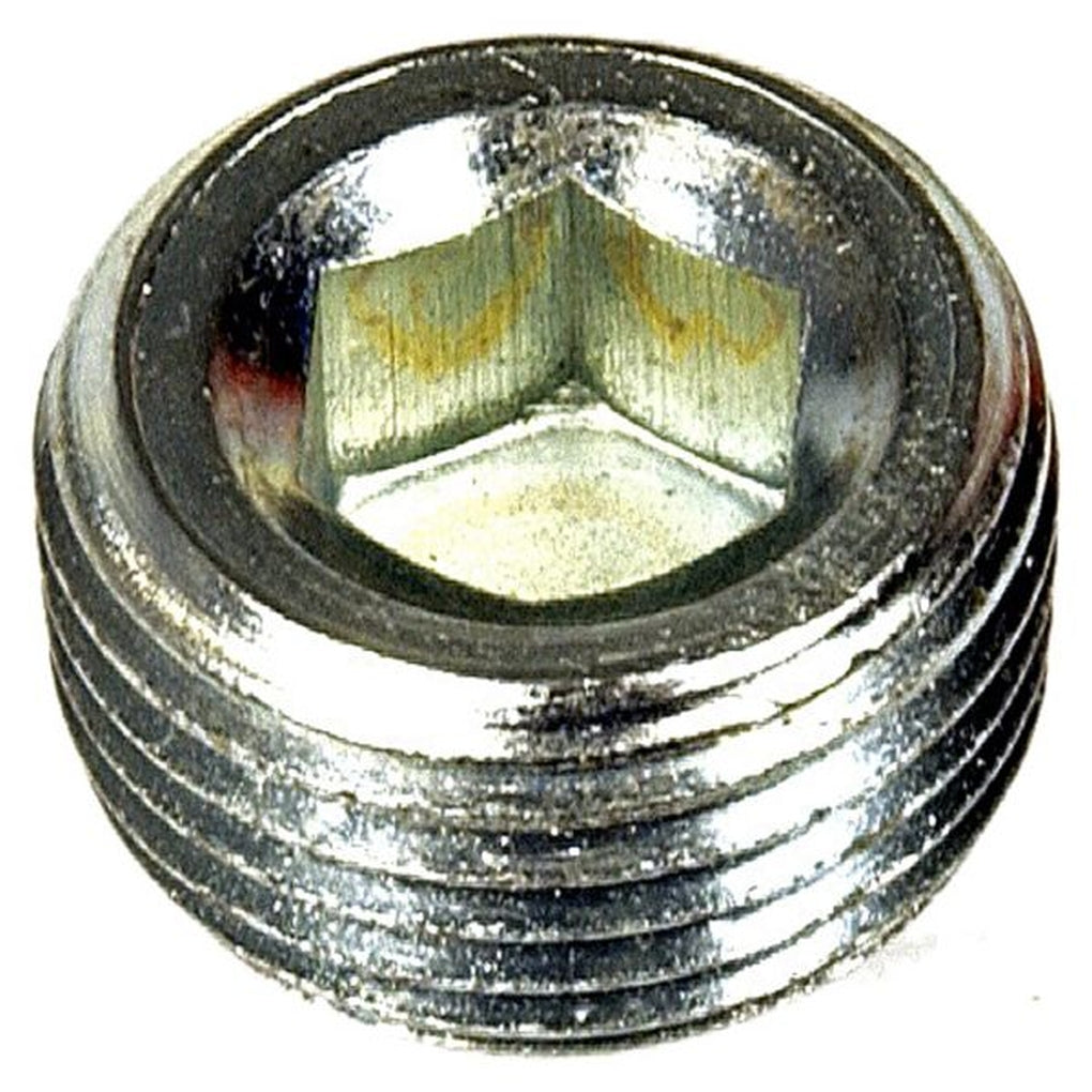Dorman 02472 Pipe Plug C.S. Hex, 3/8-18 NPT X 7/16 In.