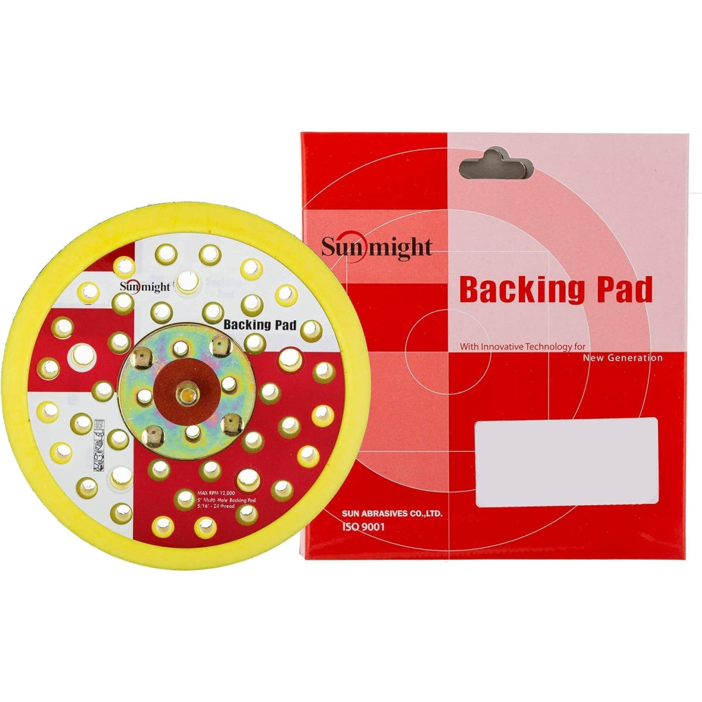 Sunmight 09200 6" Velcro Disc Pad Multi Hole