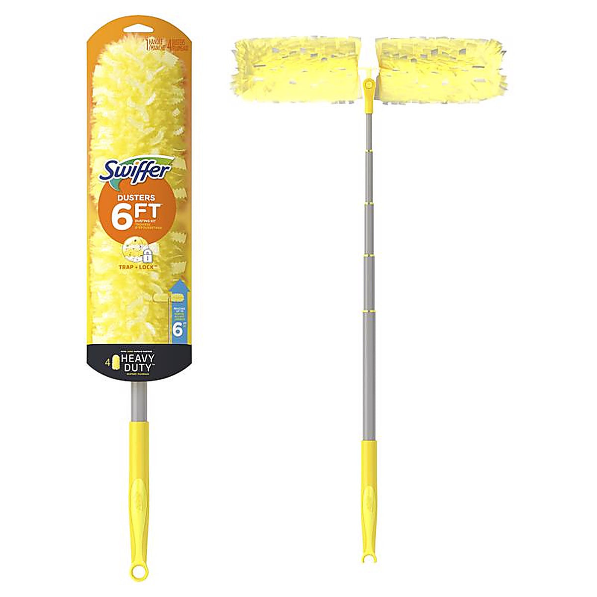 Swiffer 3700077326 Dusters Heavy Duty Fiber Duster Kit 72 in. L 1/Pack