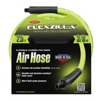 Flexzilla HFZ3825YW2 25 ft. L x 3/8 in. Dia. Hybrid Polymer Air Hose 300 psi Zilla Green