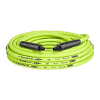 Flexzilla HFZ1450YW2 50 ft. L x 1/4 in. Dia. Hybrid Polymer Air Hose 300 psi Zilla Green