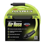 Flexzilla HFZ1450YW2 50 ft. L x 1/4 in. Dia. Hybrid Polymer Air Hose 300 psi Zilla Green