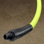 Flexzilla HFZ3850YW2 50 ft. L x 3/8 in. Dia. Hybrid Polymer Air Hose 300 psi Zilla Green