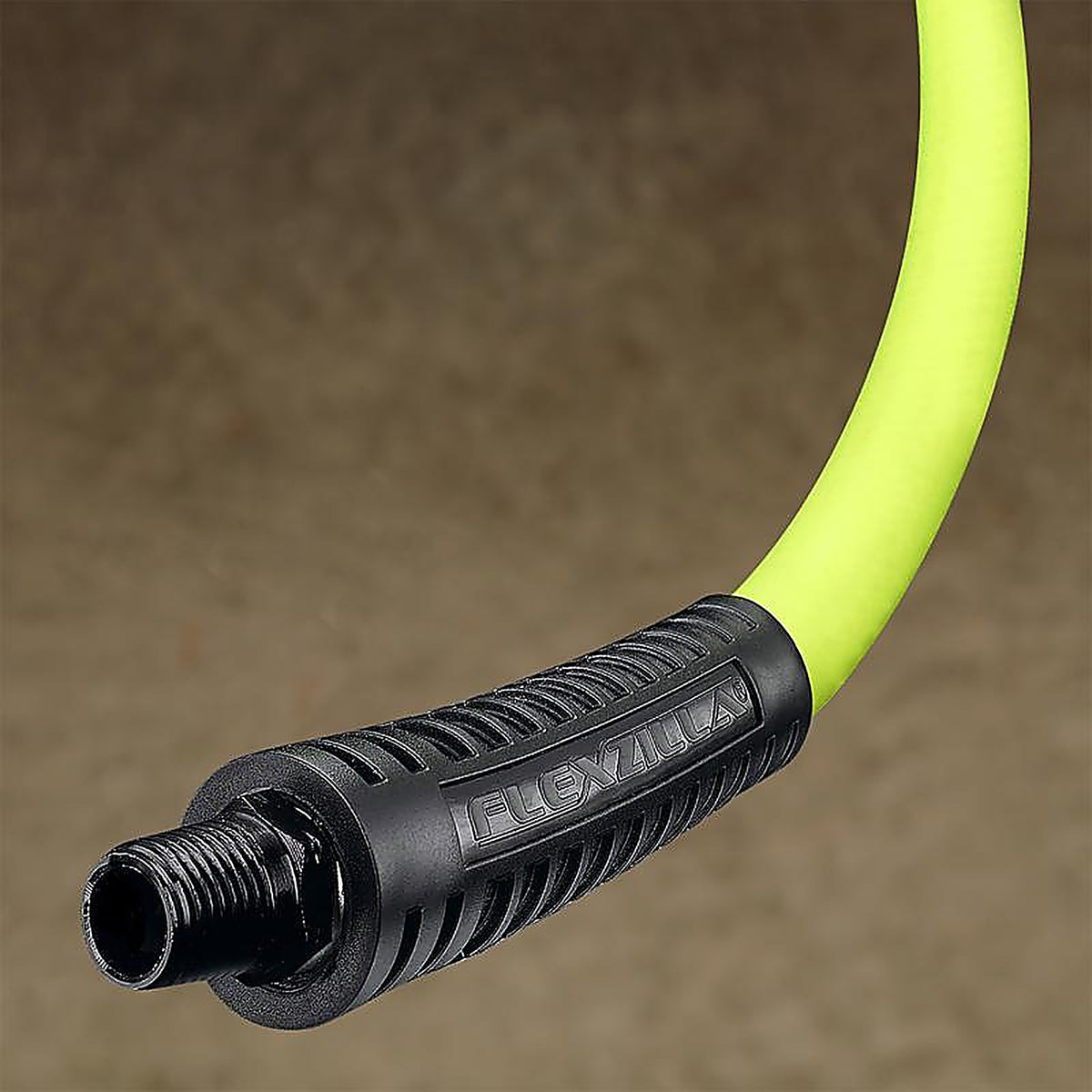 Flexzilla HFZ3850YW2 50 ft. L x 3/8 in. Dia. Hybrid Polymer Air Hose 300 psi Zilla Green