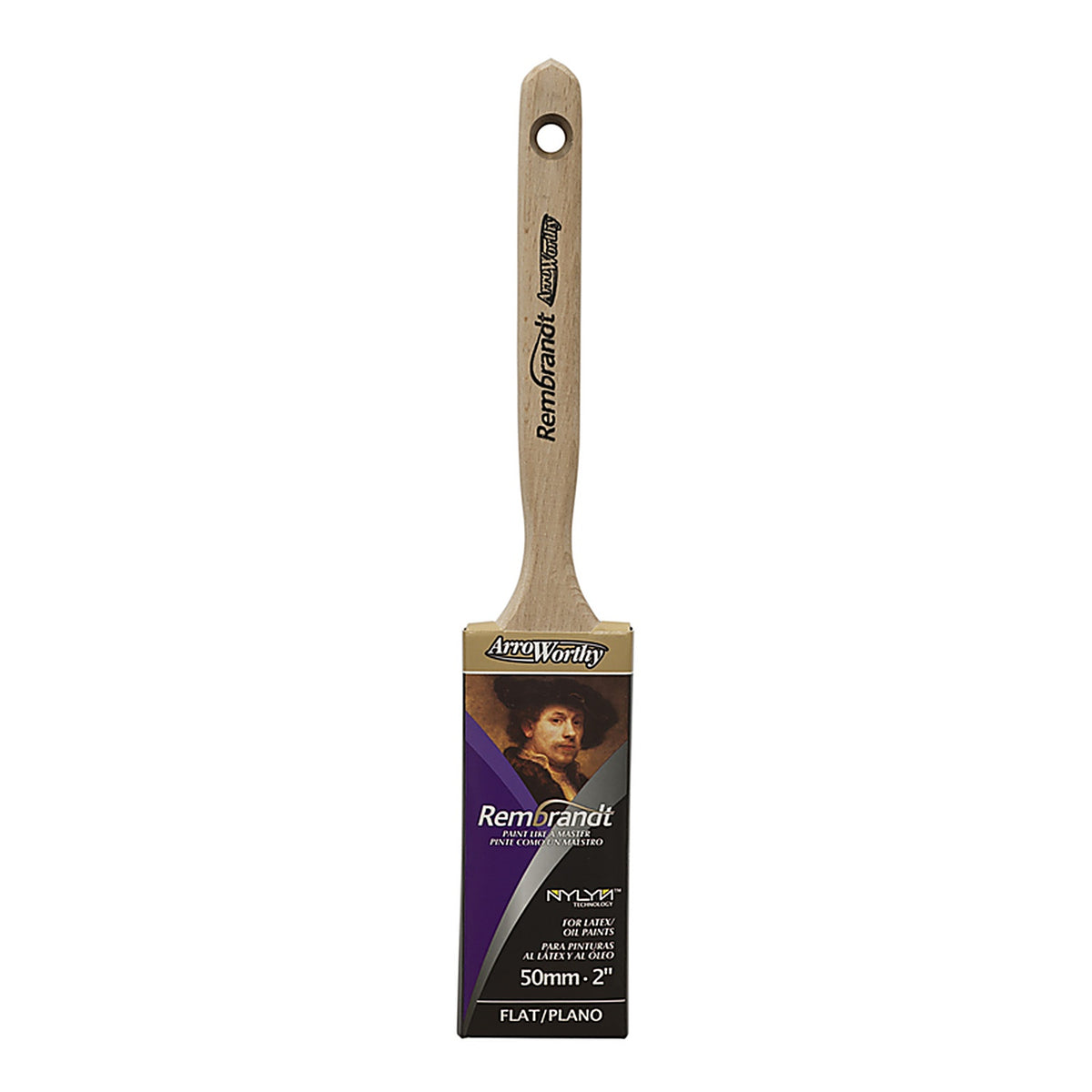 Arroworthy 6410-2 Rembrandt 2 in. W Medium Stiff Flat Paint Brush