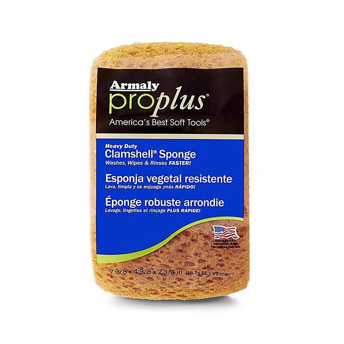 Armaly 00010 ProPlus Heavy Duty Clamshell Sponge For All Purpose 7.4 in. L 1/pc.