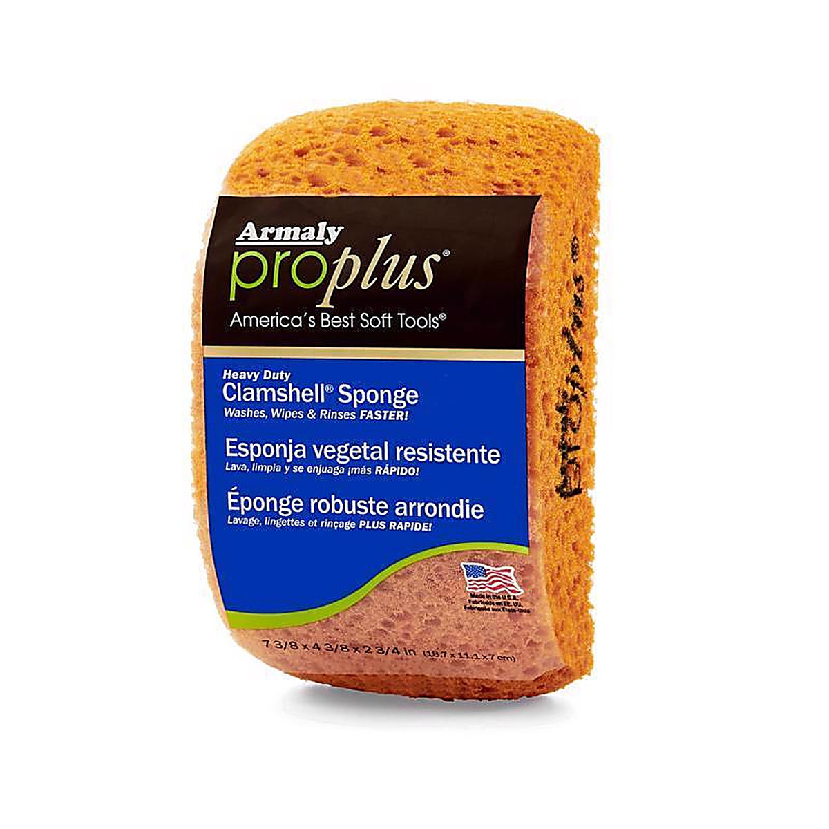 Armaly 00010 ProPlus Heavy Duty Clamshell Sponge For All Purpose 7.4 in. L 1/pc.