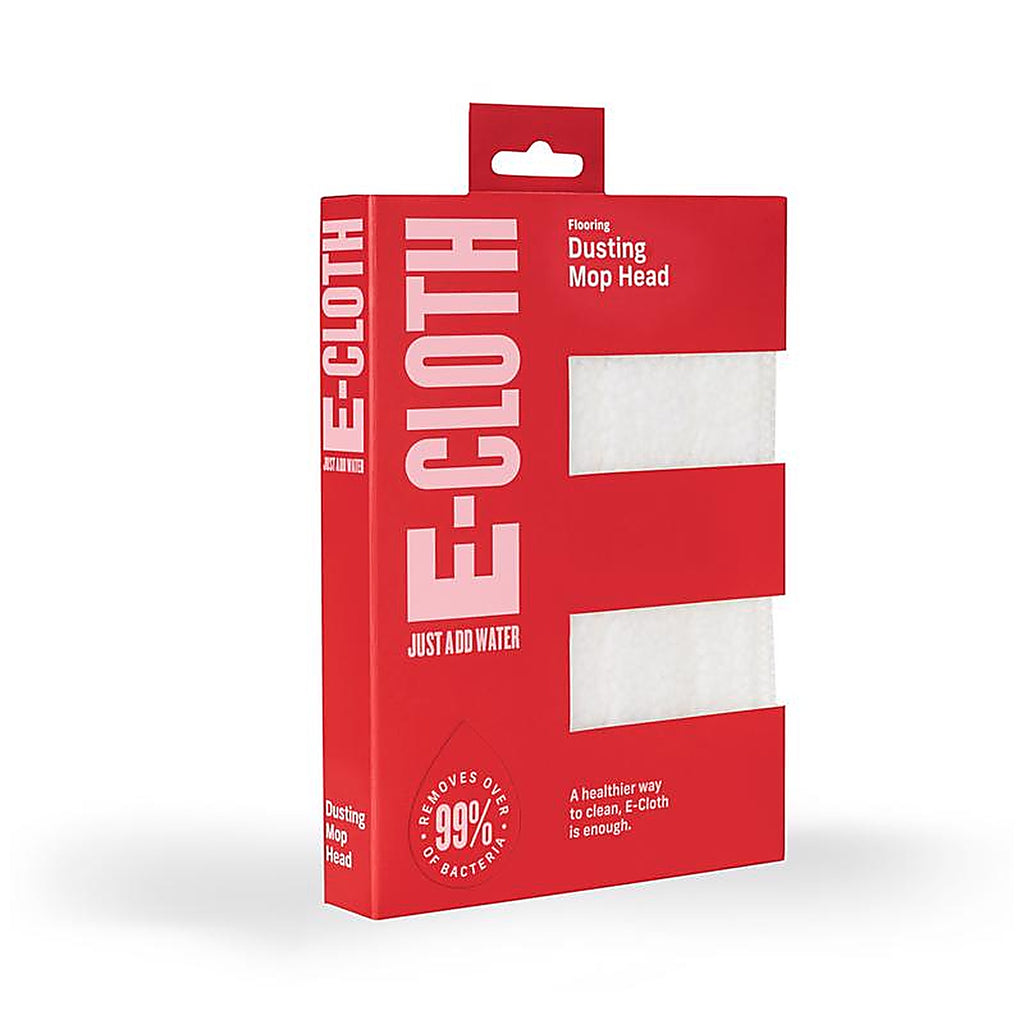 E-Cloth 10622 5.5 in. W x 18 in. L Dust Polyester Blend Mop Head 1/Pack