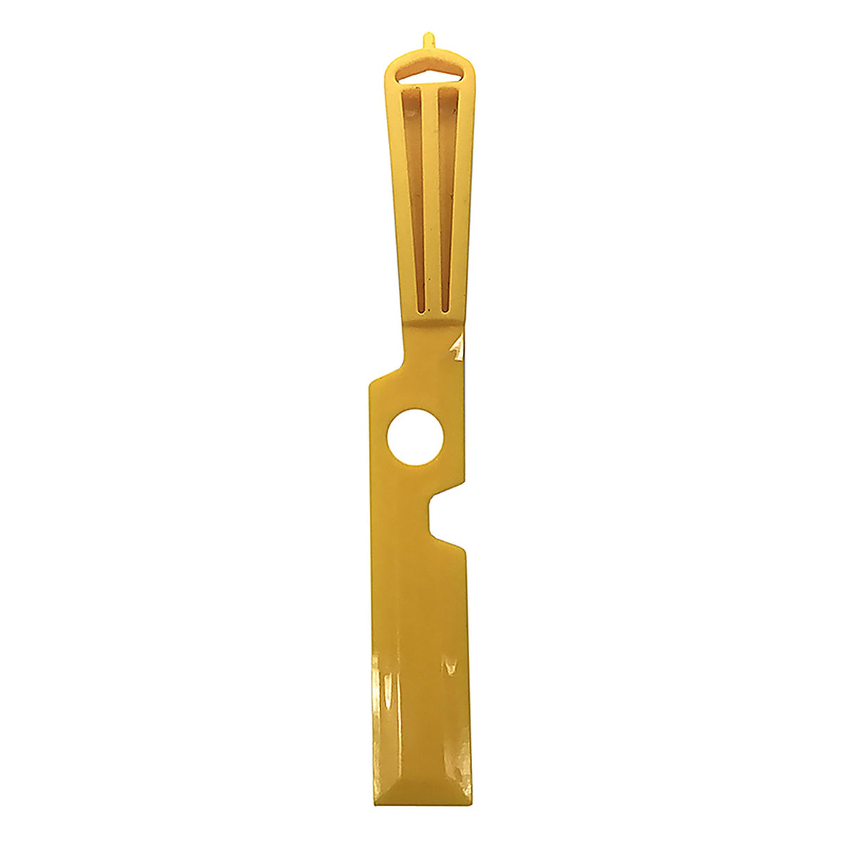 Linzer 5500 Super Stir 12 in. W Yellow Paint Spatula